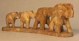 *  LINE  OF  FOUR  ELEPHANTS  TO  HOLD  YOUR   INCENSE  STICKS  FOR  BURNING  !!!!