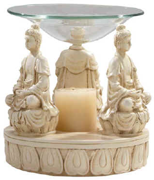 *  THREE  BUDDHA  OIL  WARMER  !  WAIT  TO  SEE  THIS  ONE  !  ANOTHER  REAL  NICE  OIL  WARMER  !
