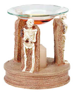 *  THREE  SKELETON  OIL  WARMER  !  WAIT  TO  SEE  THIS  ONE  !  ANOTHER  REAL  NICE  OIL  WARMER  !