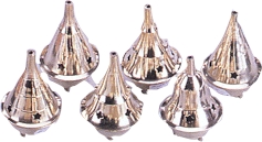 *  GROUP  PIC  OF  BRASS  3  TO  4  INCH  CONE  BURNERS  !