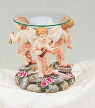 *  YOU  WANT  FANCY  ?  WELL  HERE  IS  A  FANCY  ANGELS    FRAGRANCE  OIL  WARMER  YOU  WILL  JUST  HAVE  TO  HAVE  !!!!